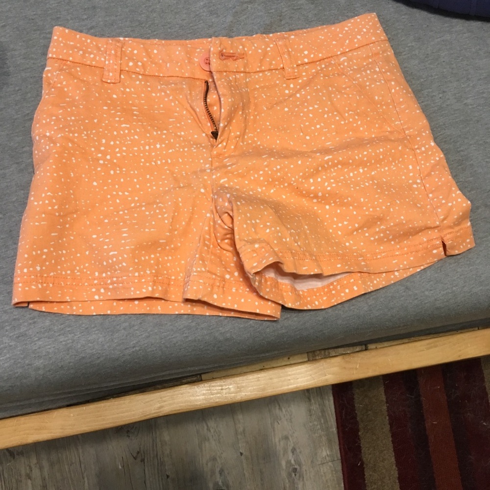 Coral/orange shorts